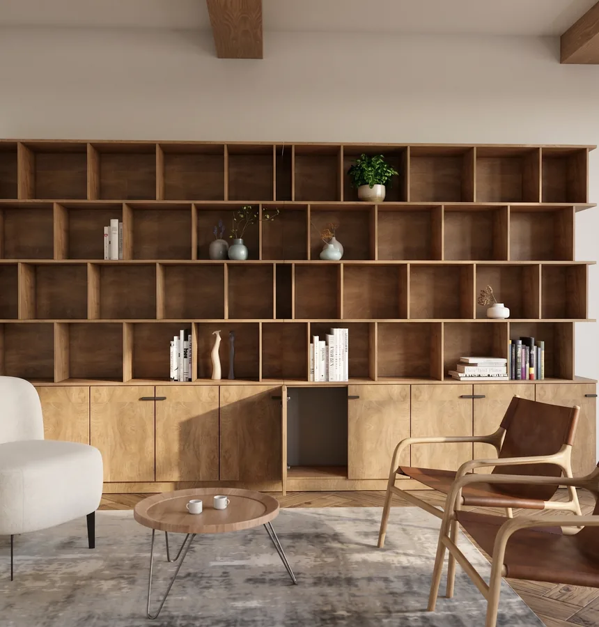 Carpentry project designed with AD Wood